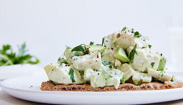 Avocado chicken salad