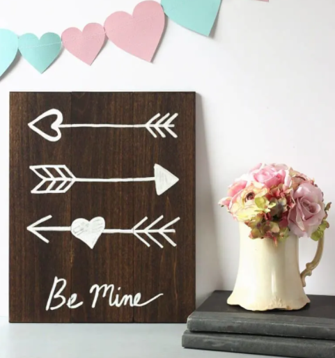 DIY Arrow Art Cute and Easy To Make Decorations for Valentine’s Day