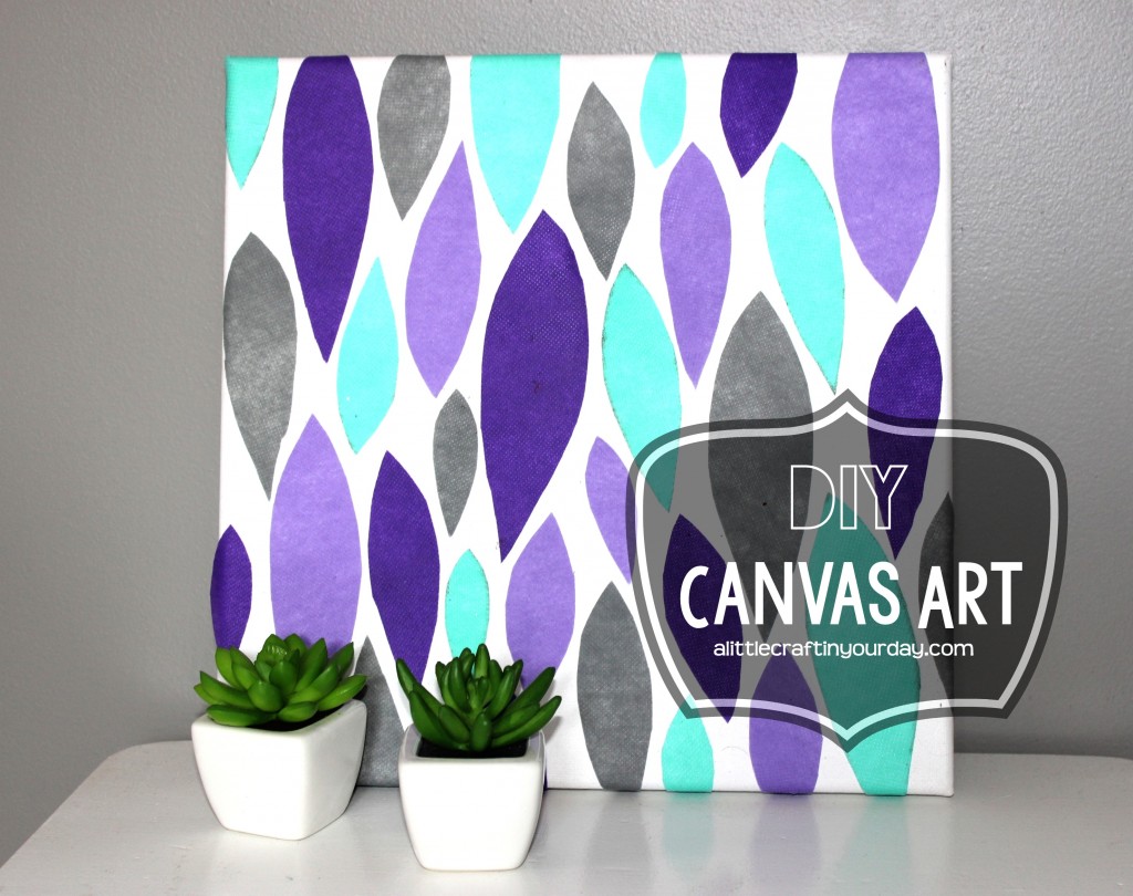 colorful patterned canvas