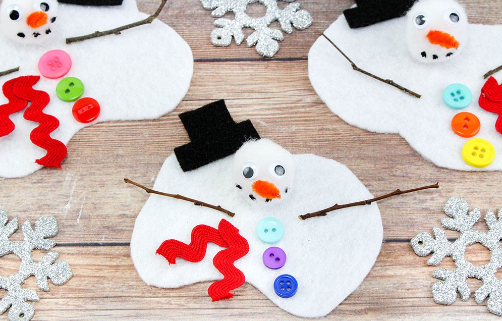 melting snowman craft 