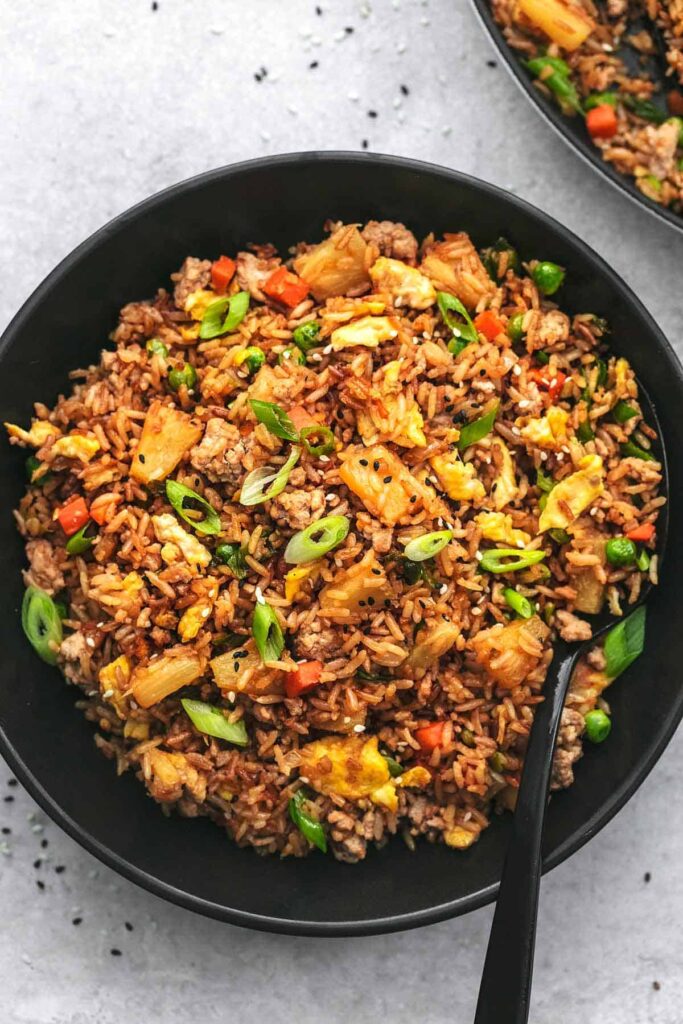 20-minute easy pork fried rice meal delicious recipe