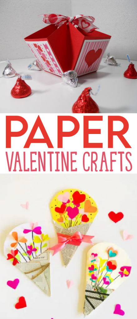 Paper Valentine Crafts roundups