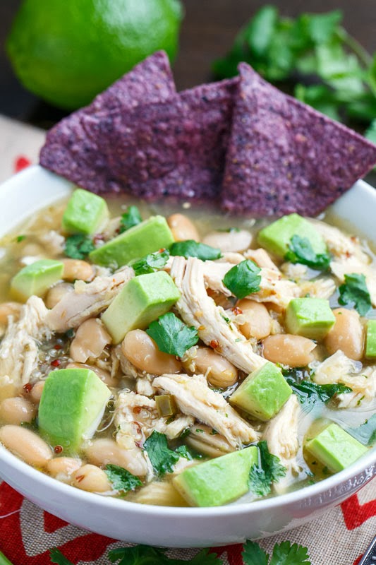 Quinoa White Chicken Chili a healthy and hearty meal in 30 minutes