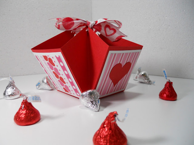 Valentine treat box bag