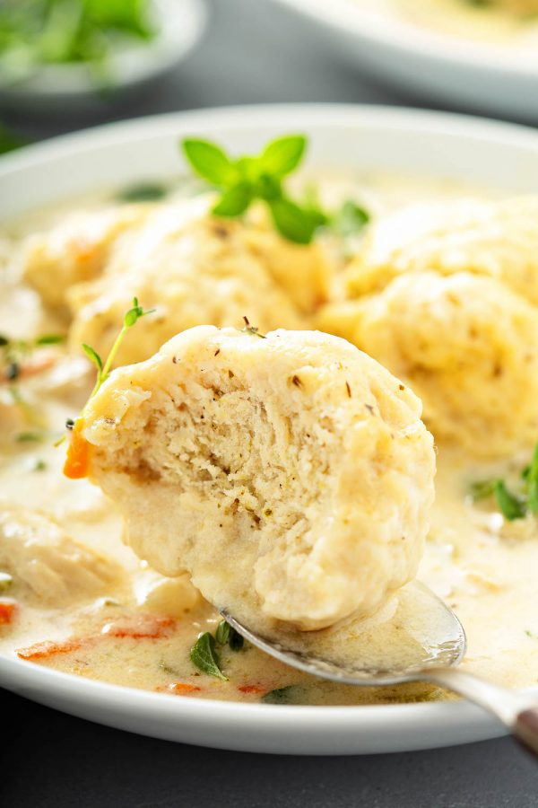 Chicken and Dumplings is a creamy, fluffy, homemade, and easy to make recipe 