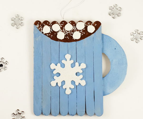 hot chocolate cups ornament