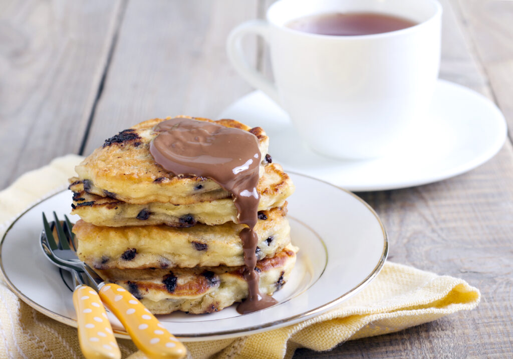 Chocolate Chip and Cranberry Pecan Pancake Recipe