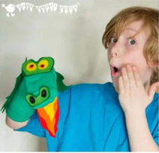 Adorable and Fun Dragon Sock Puppet Craft for Kids