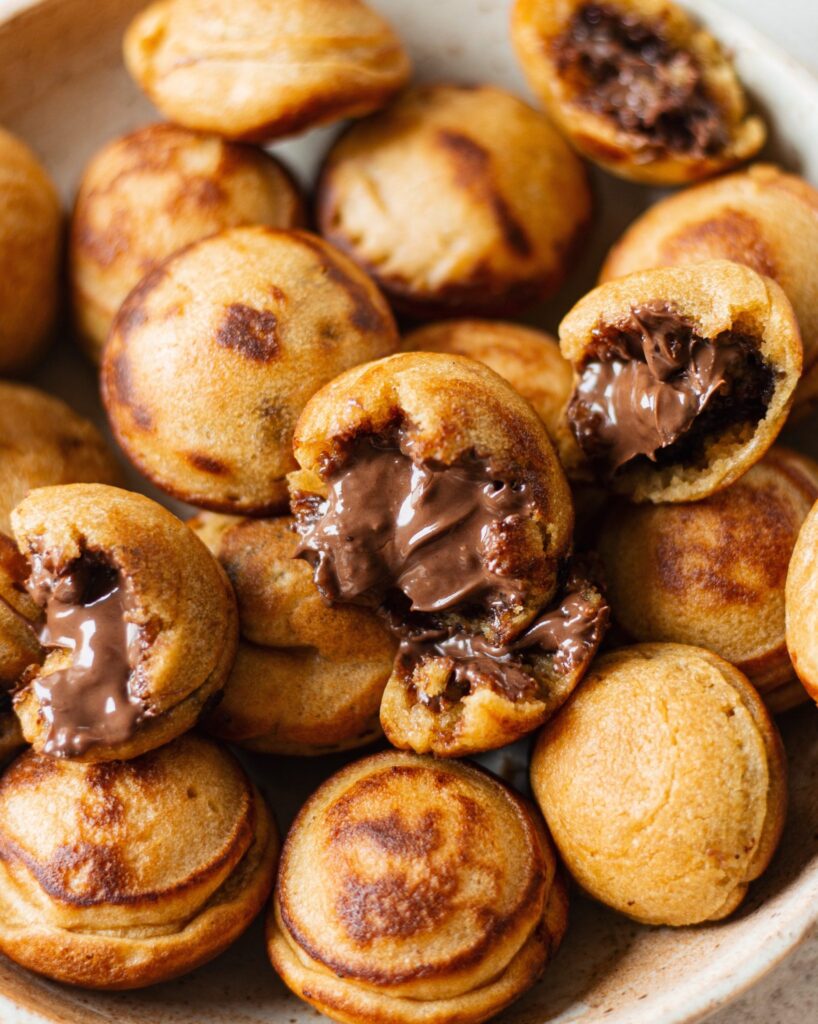 Yummy and easy to make NUTELLA BOMB PANCAKE RECIPE