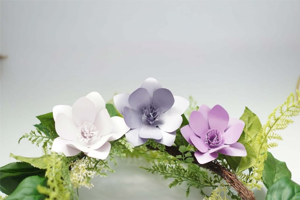  paper magnolia flower