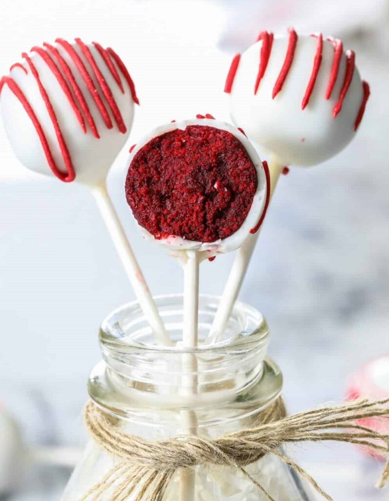 Red Velvet Cake Pops Recipe easy and fuss-free delicious party or celebration treat