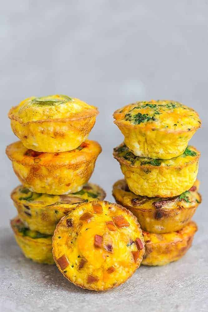 Breakfast Egg muffins perfect healthy make-ahead breakfast 