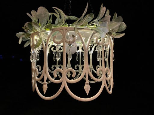 Dollar tree shabby chic chandelier