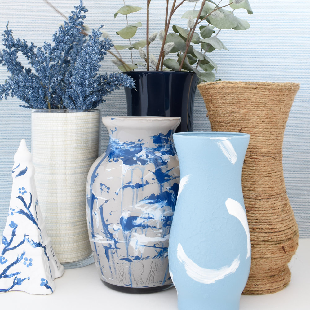Dollar Store Vases DIY Crafts For Home Decor