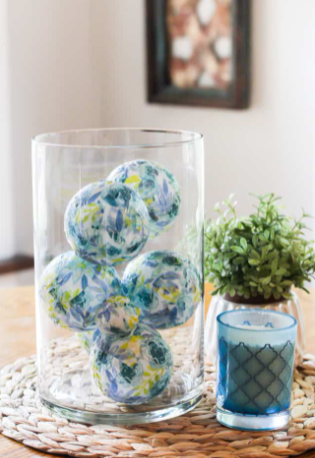 DIY VASE FILLER BALLS CENTERPIECE DECOR