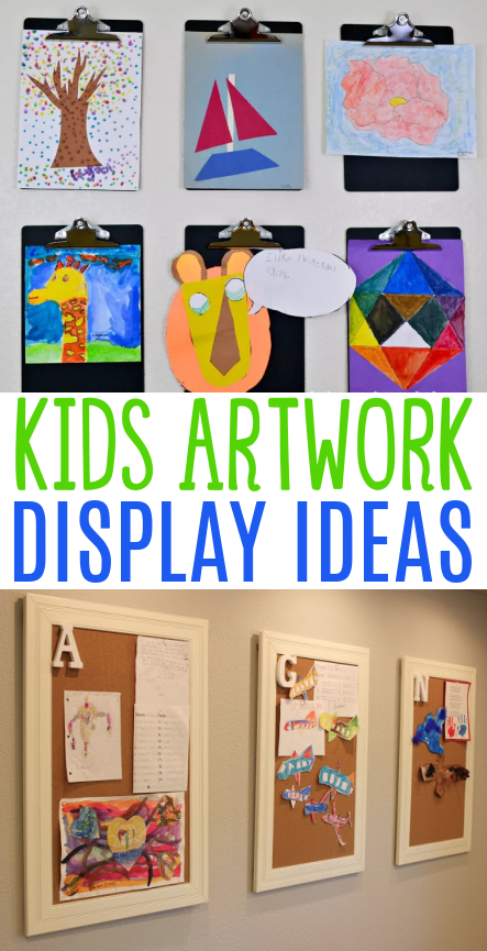 Kids Artwork Display Ideas roundups