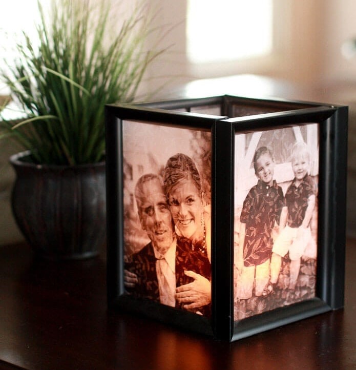 picture frame luminaries 