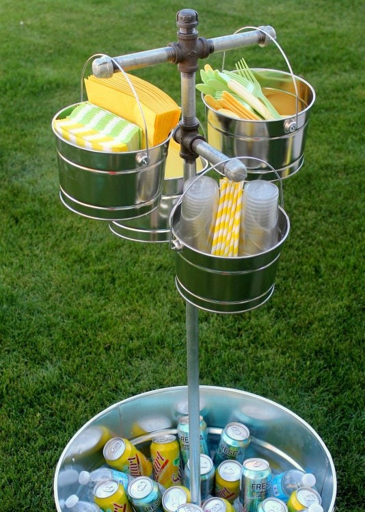 Beverage Station for Summer Parties