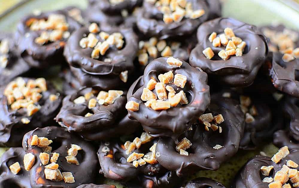 Chocolate Covered Toffee Pretzels