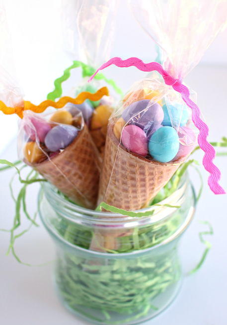 Easter Ice cream cone treats