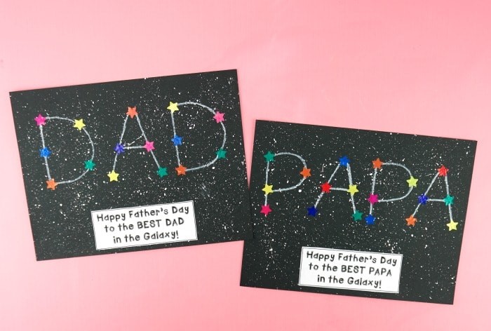 Easy DIY Father’s Day Constellation Craft for Kids