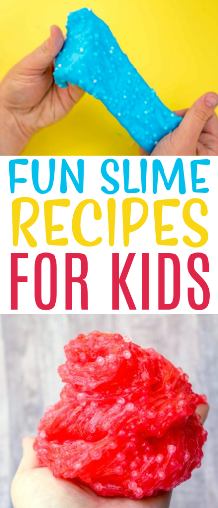 Fun Slime Recipes For Kids roundups