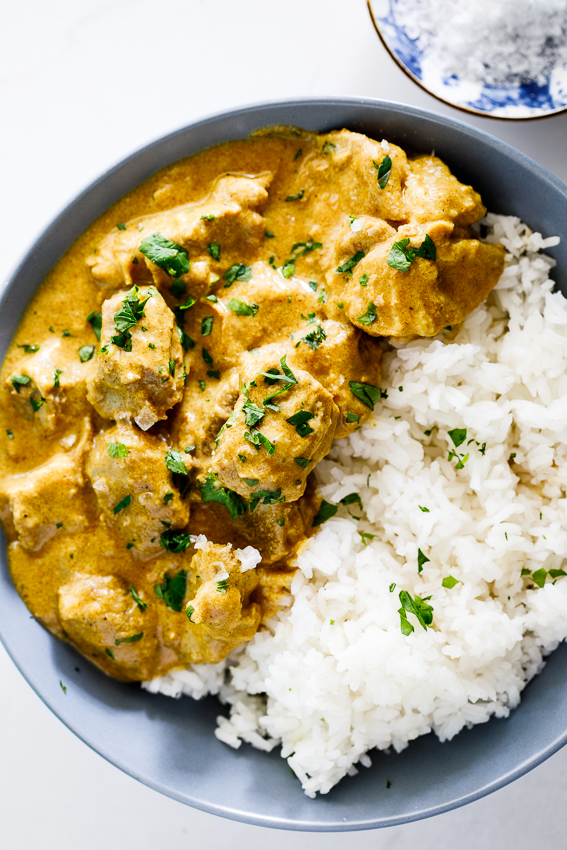 delicious lamb korma made with cashew nuts and aromatic spices dinner recipe