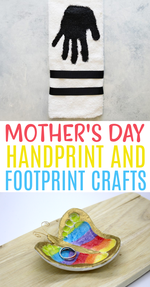 Mother's Day Handprint and Footprint Crafts Roundup