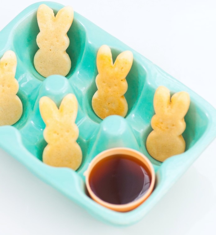 Easy and delicious Easter pancake peeps special treat for kids
