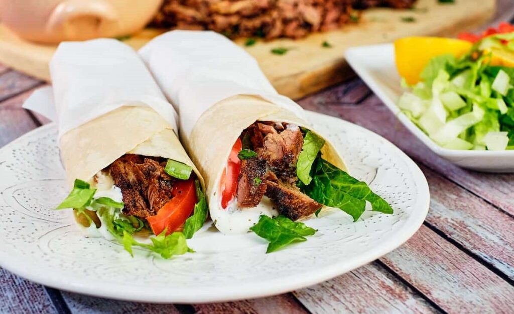 nicely spiced roast lamb shawarma aromatic, mouthwateringly delicious and with an authentic flavor recipe for dinner