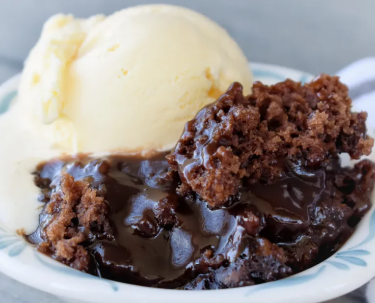 Delicious Warm Fudgy Pudding Chocolate Cobbler Recipe