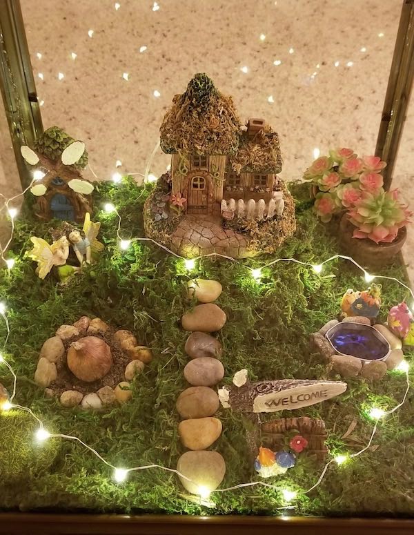 DOLLAR STORE DIY FAIRY GARDEN LANTERN