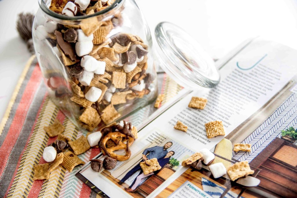 fast and easy S'mores snack mix