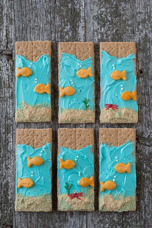under the sea graham crackers the cutest kid friendly recipe