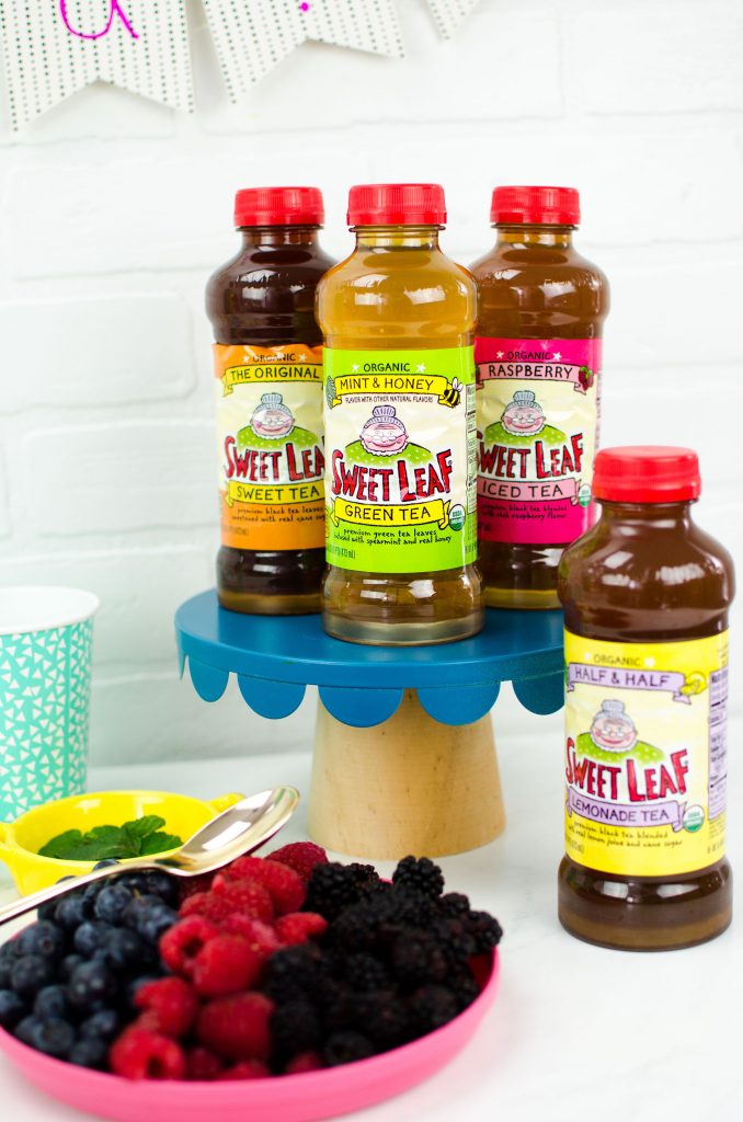 Fun drink station for your summer beverages