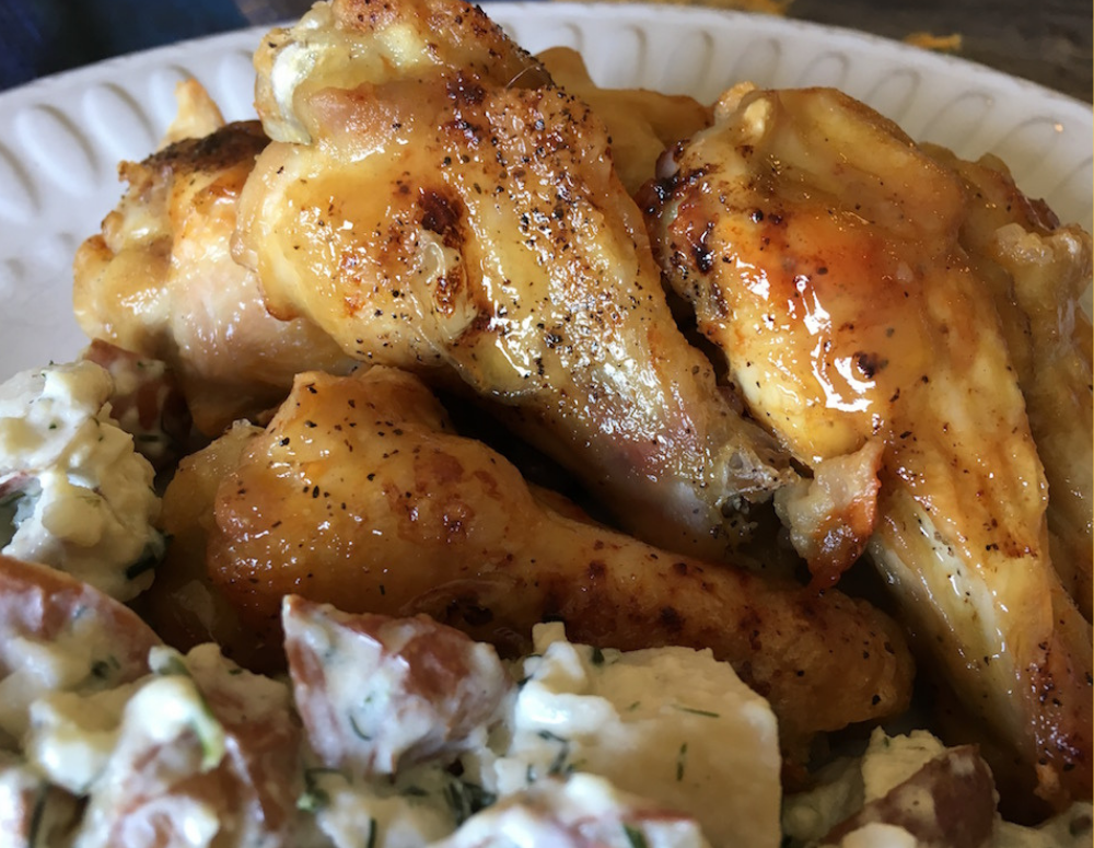 Delicious Honey Mustard Chicken Wings Recipe For Summer Get-Together