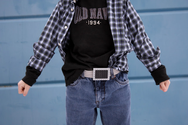 Cute Boy’s Lego Belt