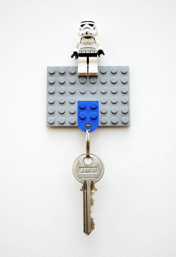 Cute DIY Lego Key Holder