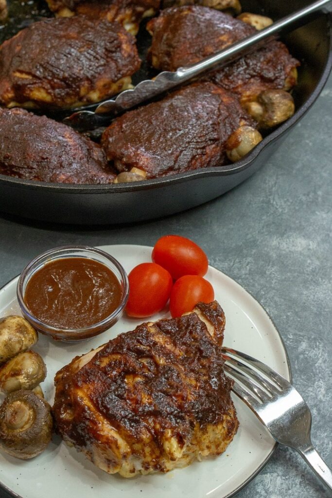 Savory Chocolate Barbecue Chicken