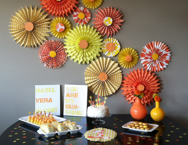 first birthday sunshine themed party perfect for a warm summer afternoon