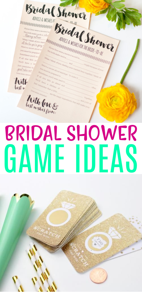 Bridal Shower Game Ideas Roundup