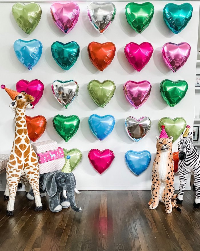 “Calling All Party Animals” First Birthday Party