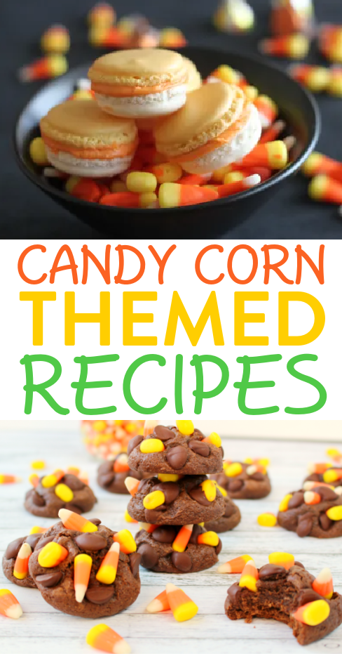 Candy Corn Themed Recipes roundup