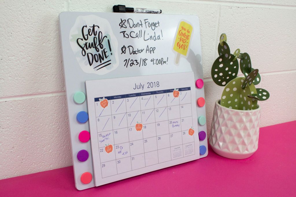 DIY Command Center perfect for Back To School Organization