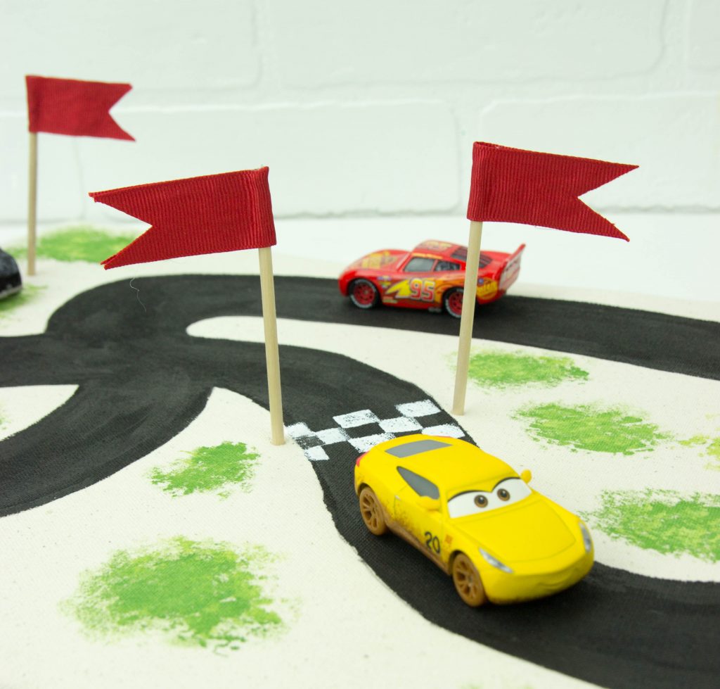 DIY racetrack with cars