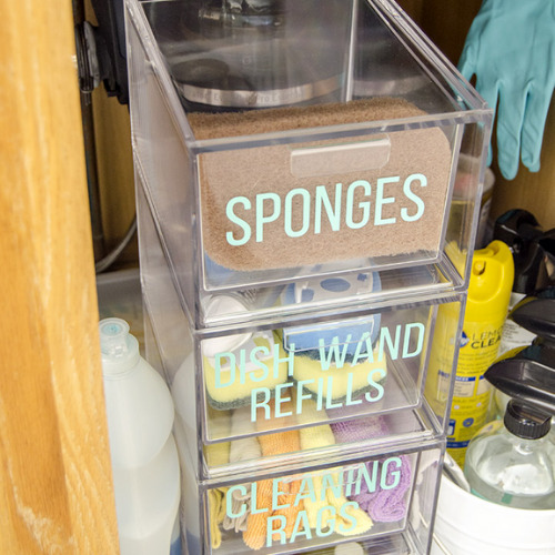 Under the Sink Organization