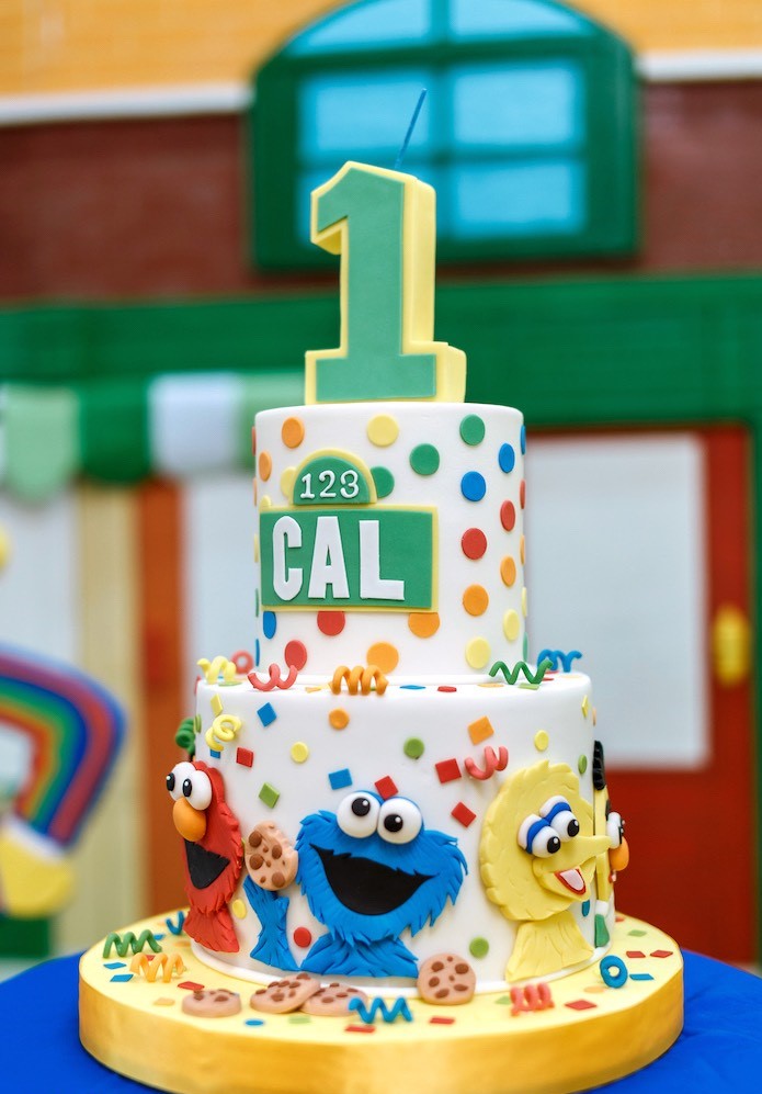 Sesame Street First Birthday Party kids will surely love