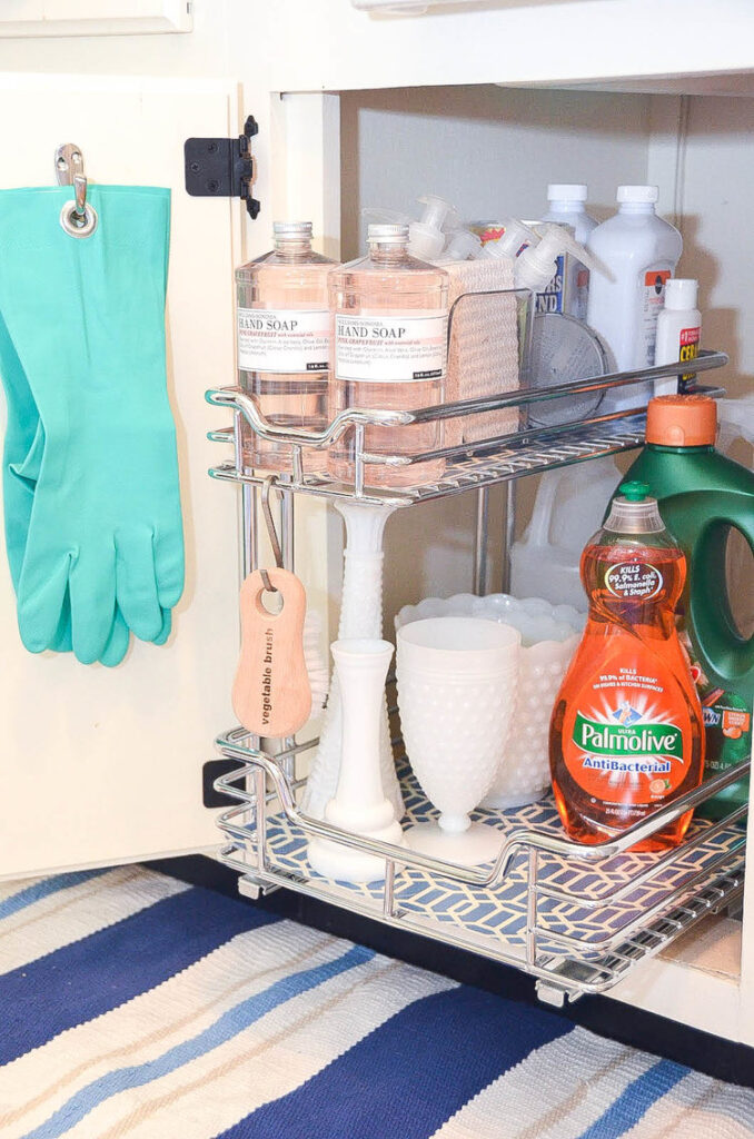 UNDER SINK STORAGE KITCHEN ORGANIZATION