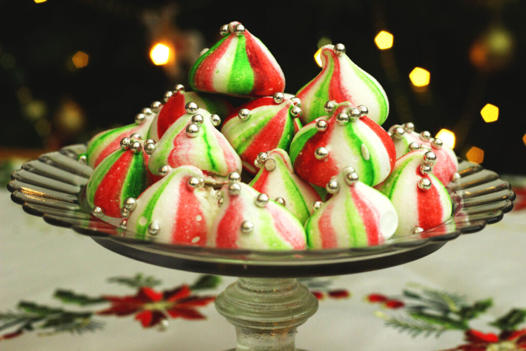  adorable Christmas elf meringue kisses