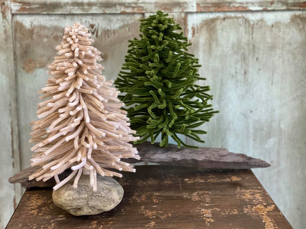 DIY Chenille Pipe Cleaner Tree